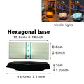 Magnetic Levitation Dollar Lamp 360° Rotating LED Night Light Retro Money Atmosphere Lamp Touch Control Desktop Ornament Gift