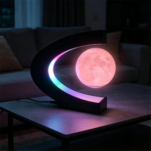 3D Print Moon Lamp Magnetic Levitating Floating Moon Lamp Electronic Antigravity Lamp Office Home Decoration Farty Favor